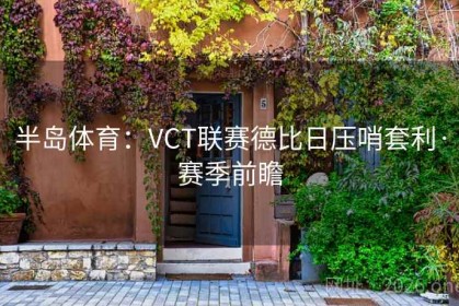 半岛体育：VCT联赛德比日压哨套利·赛季前瞻