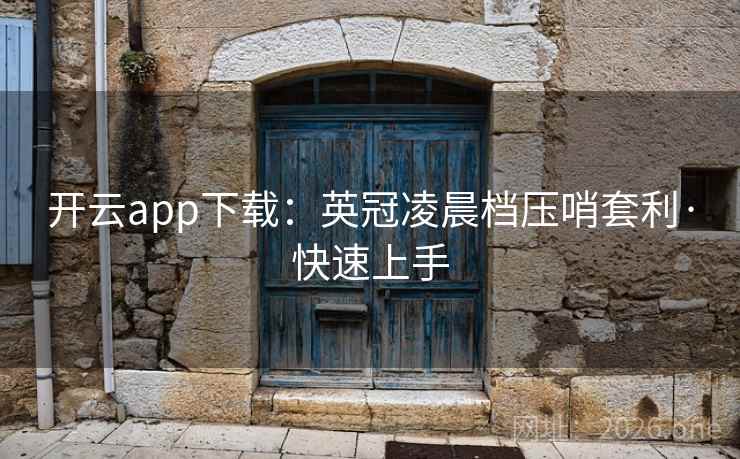 开云app下载:英冠凌晨档压哨套利·快速上手 开云app下载:英冠凌晨档压哨套利·快速上手